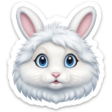 magic bunny sticker