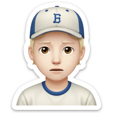 Sus cringe person  sticker