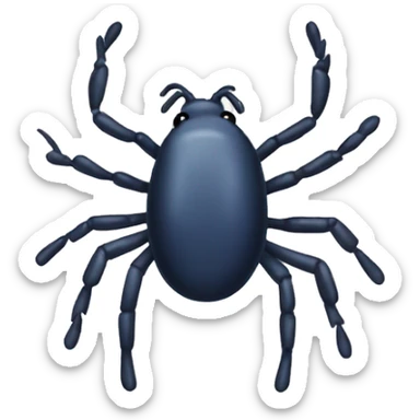 tick with hex code #bd9a5b sticker