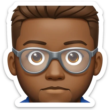 sam wilson with side-whiskers wear safety glasses from  from captain america: civil war sticker