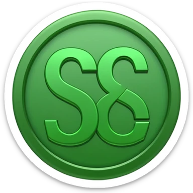 checkmark with dollar and cent symbols sticker