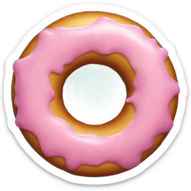 donut bear sticker