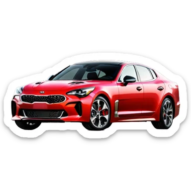 putin drive kia stinger gt sticker