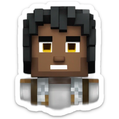 IIoydzenn skin minecraft sticker
