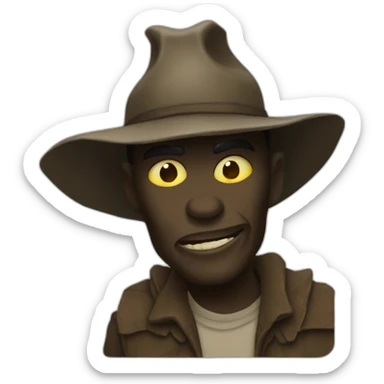 jeepers creepers sticker