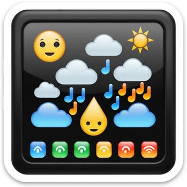 Sistemas de comunicación primitivos, sin pronósticos meteorológicos confiables sticker