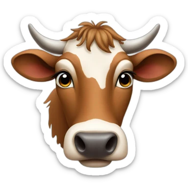 cow-joke sticker