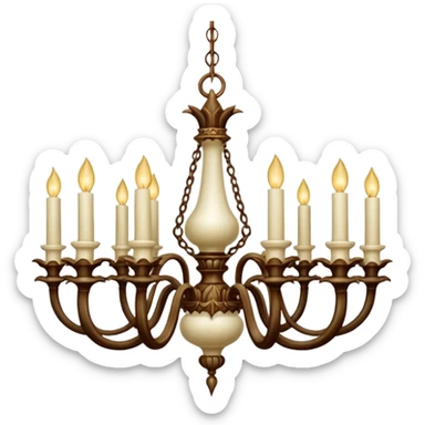 Dragonbone chandelier sticker