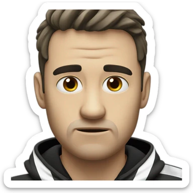 Newcastle United fan looking sad sticker