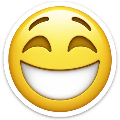 A smiley face  sticker