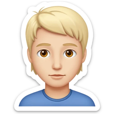 my head shot sticker