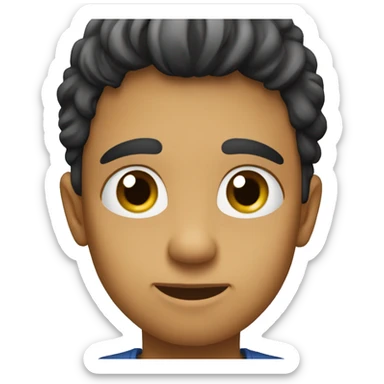 Very ute and shy  sticker