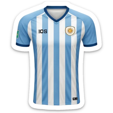 camiseta seleccion argentina sticker