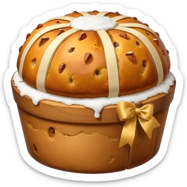 classic panettone sticker