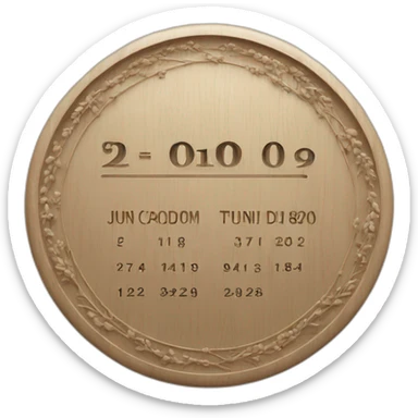 a plaque with the dates of the deceased sticker