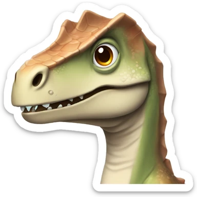 dinosaurio diseñador sticker