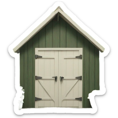Garden shed  sticker