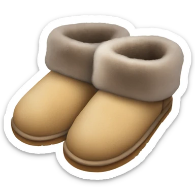 UGG slippers  sticker