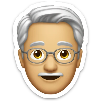 kassym jomart tokayev face  sticker