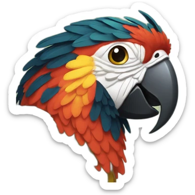 guacamaya sticker