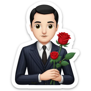 Gomez Addams
 sticker