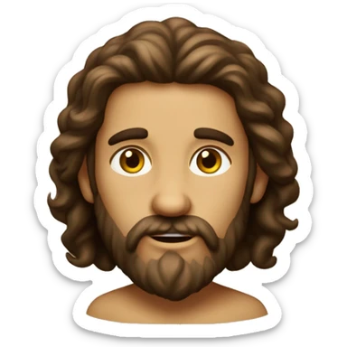 Saint John the Baptist showing like sticker