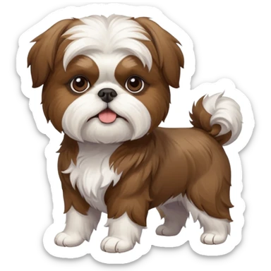 Gimnastic Shitzu sticker