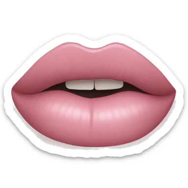 Light Pink lipstick  sticker