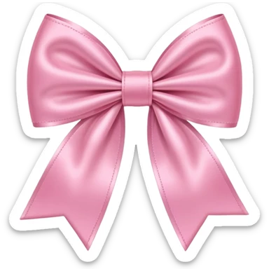 fiocco rosa aesthetic sticker