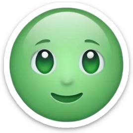 green dot small sticker