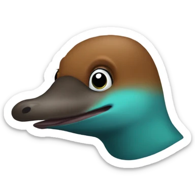 Parry the platypus  sticker