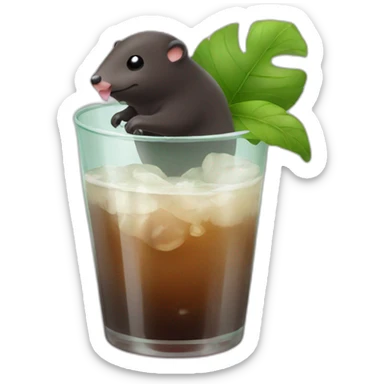 Coctail Mole sticker