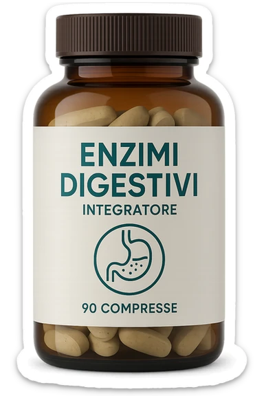 enzimi digestivi integratori sticker