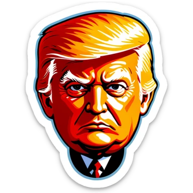 Trump sticker