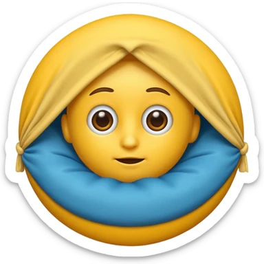 emoji dormindo sticker