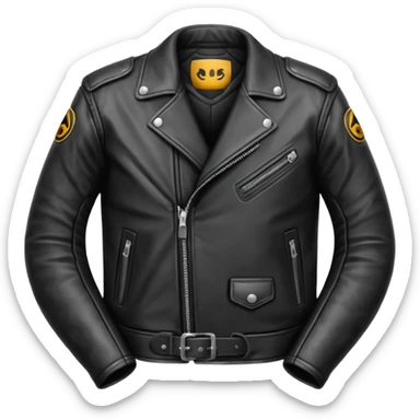 motorcycle jacket sticker