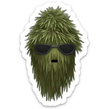 Ghillie sniper sticker