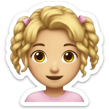 Cute-girl-saying-UwU sticker