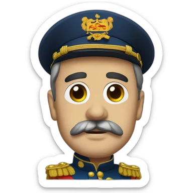 franco dictator spain sticker