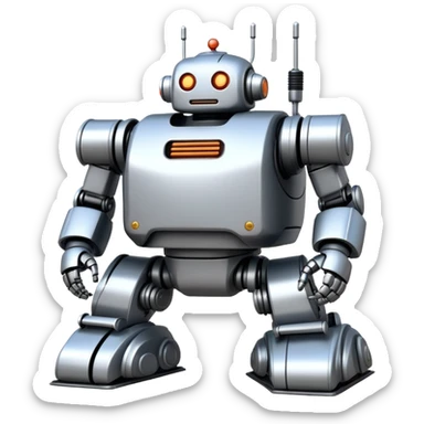sumo robot sticker