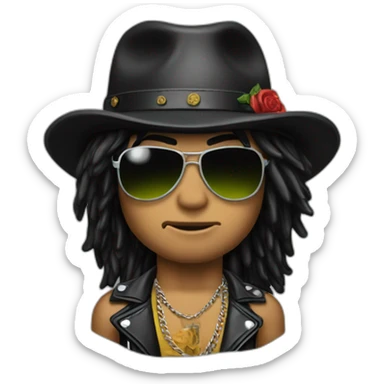 Guns n'roses sticker