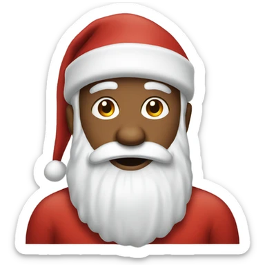 Christmas Santa sticker