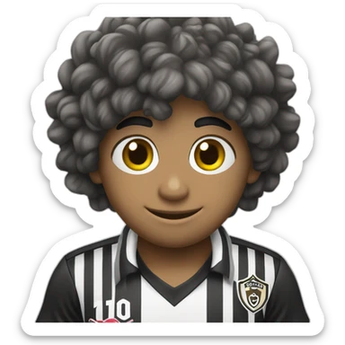 Gavião com a camisa do corinthians sticker