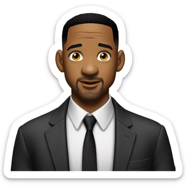 will smith amnesia sticker