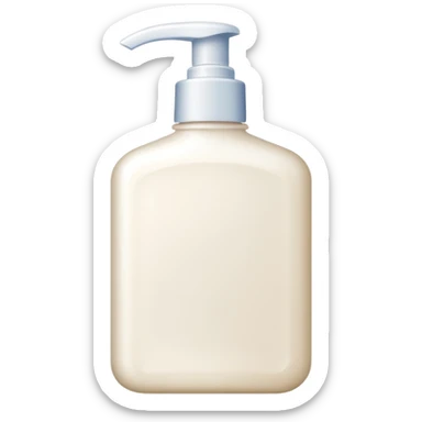 Lotion sticker