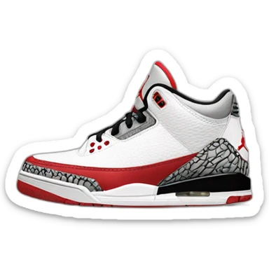 Jordan 3 sticker
