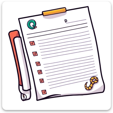 a to-do list paper that is extremely long, curling up and down like a snake, filled with many tiny checkboxes, fading into the distance to look never-ending sticker