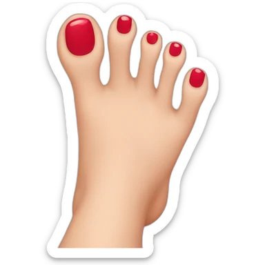 toes sticker