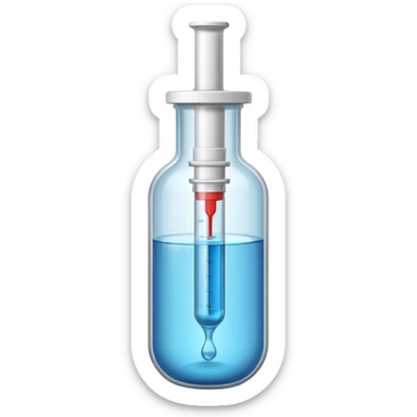 an infusion injection sticker