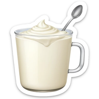 Yogurt sticker